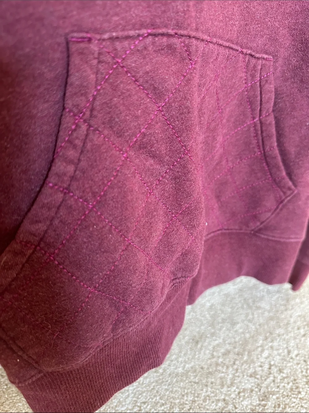 Under Armour soft maroon